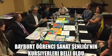 Bayburt Öğrenci Sanat Şenliği’nin kursiyerleri belli oldu