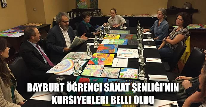 Bayburt Öğrenci Sanat Şenliği’nin kursiyerleri belli oldu