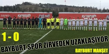 Bayburtspor tat vermiyor