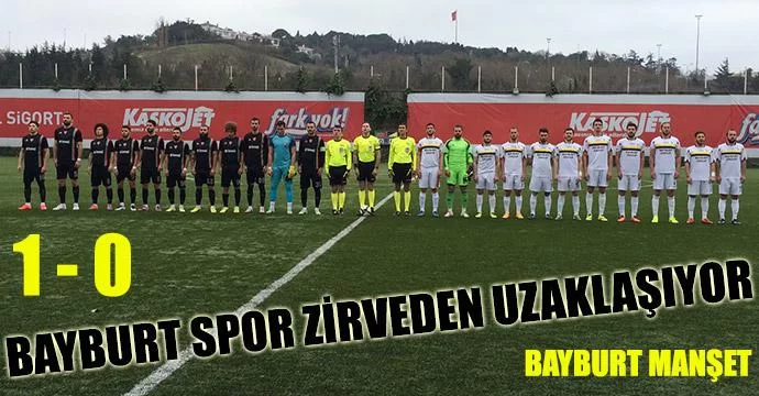 Bayburtspor tat vermiyor