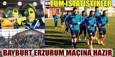 Bayburt Erzurum maçına hazır