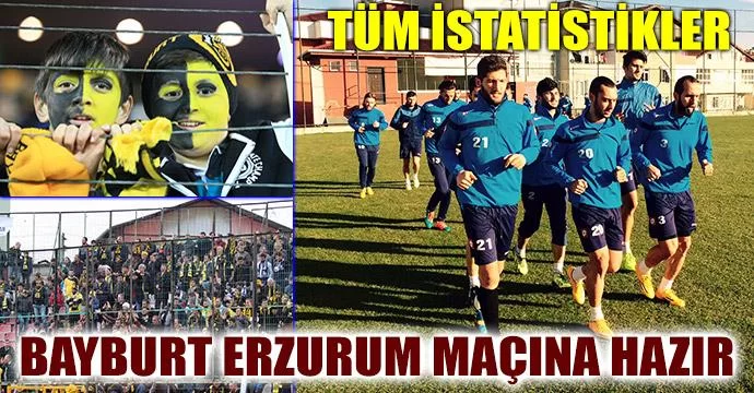 Bayburt Erzurum maçına hazır