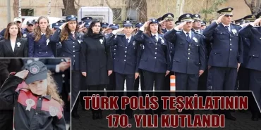 Bayburt Türk Polisinin 170. yılını kutladı