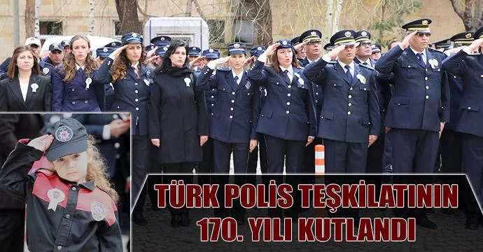 Bayburt Türk Polisinin 170. yılını kutladı