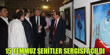 15 Temmuz Şehitler Sergisi Açıldı