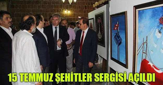 15 Temmuz Şehitler Sergisi Açıldı