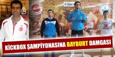 KİCKBOX Şampiyonasına BAYBURT Damgası
