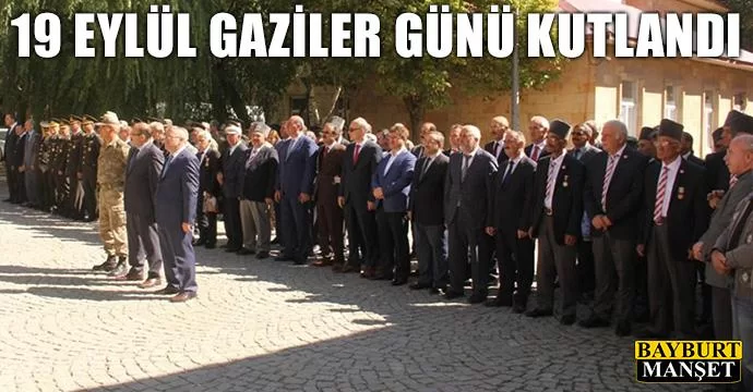 19 Eylül gaziler günü kutlandı