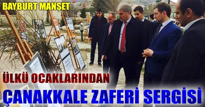 Ülkü Ocaklarından Çanakkale Zaferi sergisi