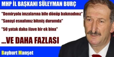 Süleyman Burç: Polis okulu kapandı, halkımız bilsin