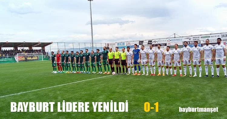 Bayburt Lidere Yenildi