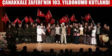 Bayburt’ta Çanakkale Zaferi’nin 103. Yıldönümü Kutlandı