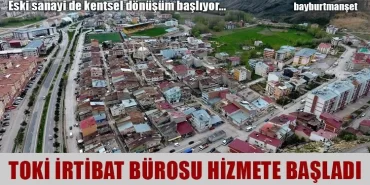 Bayburt'ta TOKİ İrtibat Bürosu Hizmete Başladı