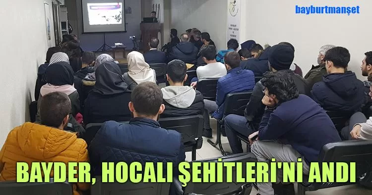 BAYDER, Hocalı Şehitleri'ni Andı