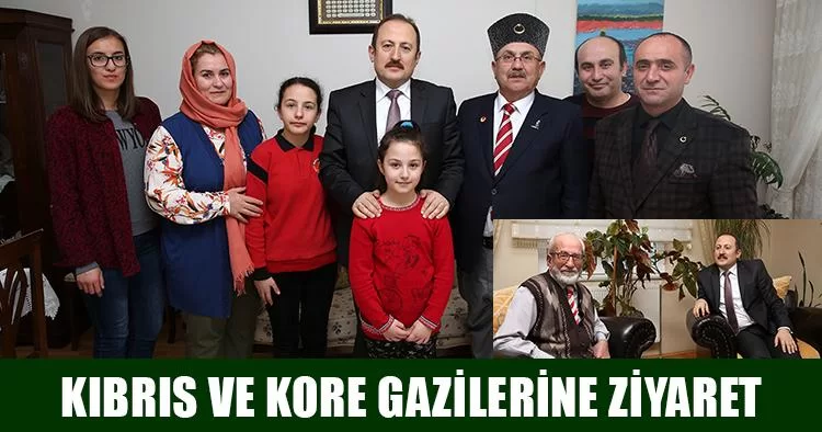 Kıbrıs Ve Kore Gazilerine Ziyaret