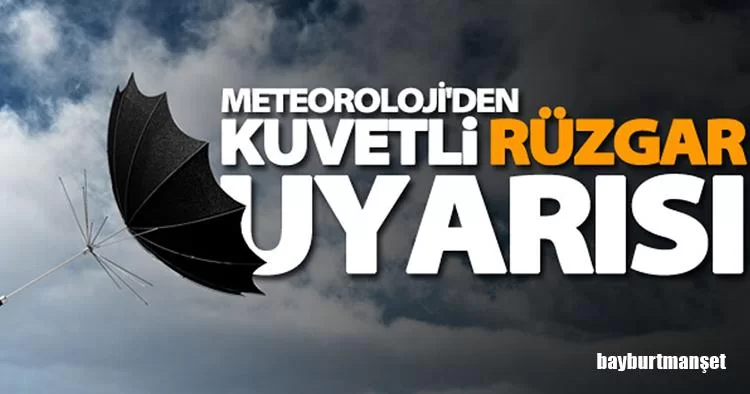 Meteorolojiden Kuvvetli Rüzgar Ve Fırtına Uyarısı