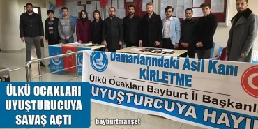 Ülkü Ocakları Uyuşturucuya Savaş Açtı