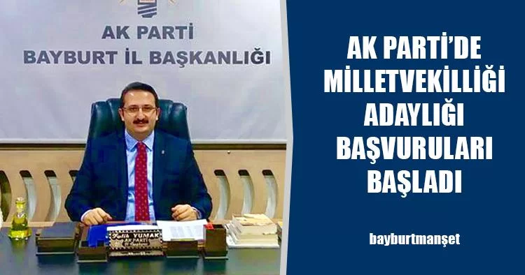 Ak Parti’de Milletvekilliği Adaylığı Başvuruları Başladı