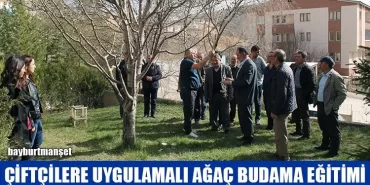 Çiftçilere Uygulamalı Ağaç Budama Eğitimi