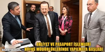 Ehliyet ve Pasaport İşlemleri Nüfus Müdürlüklerinde Yapılmaya Başladı