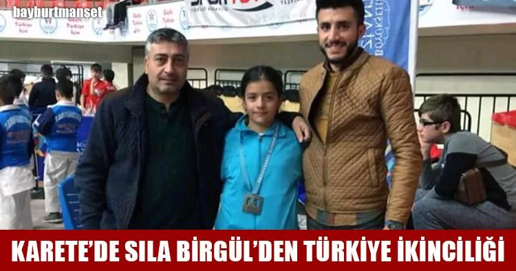 Karete'de Sıla Birgül Türkiye İkincisi Oldu