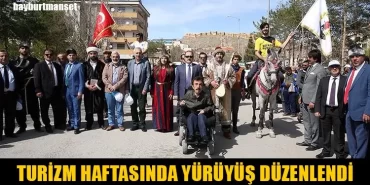 Turizm Haftasında Yürüyüş Düzenlendi