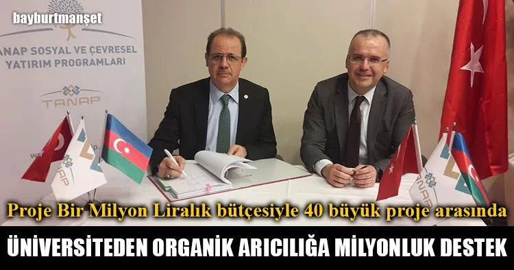 Üniversiteden Organik Arıcılığa Milyonluk Destek