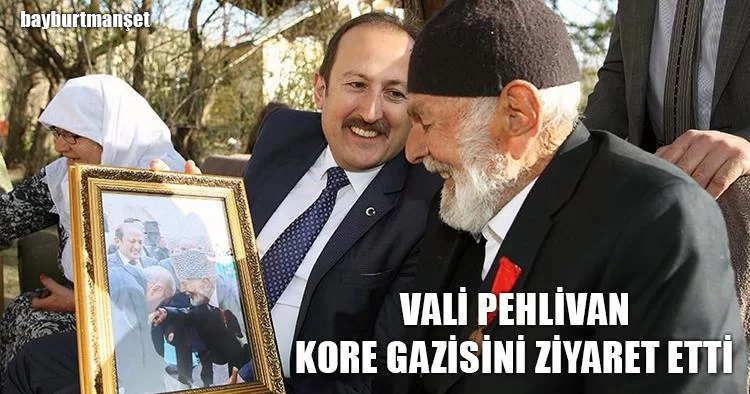 Vali Pehlivan Kore Gazisi Kemal Kalacoş’u Ziyaret Etti