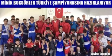 Minik Boksörler Türkiye Şampiyonasına Hazırlanıyor