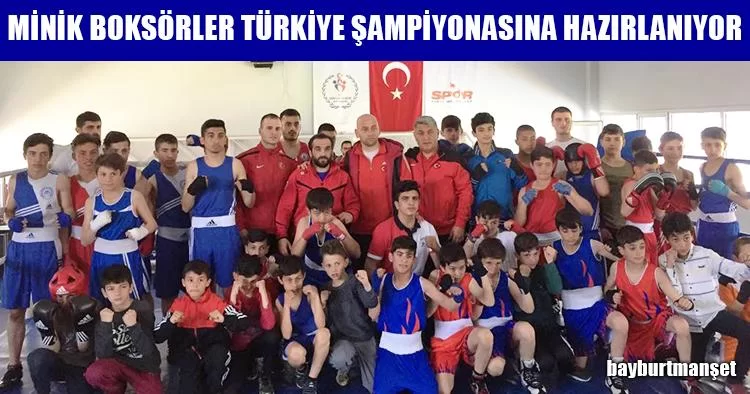 Minik Boksörler Türkiye Şampiyonasına Hazırlanıyor