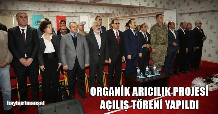 Organik Arıcılık Projesi Açılış Töreni Yapıldı