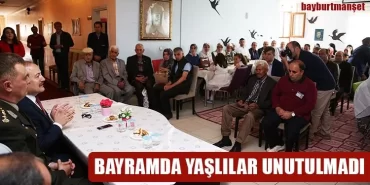 Bayramda Yaşlılar Unutulmadı