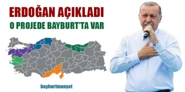 Mega Sanayi Bölgeleri Projesinde Bayburt’ta Var