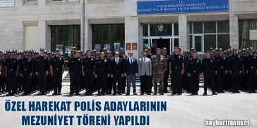 Özel Harekat Polis Adaylarının Mezuniyet Töreni Yapıldı