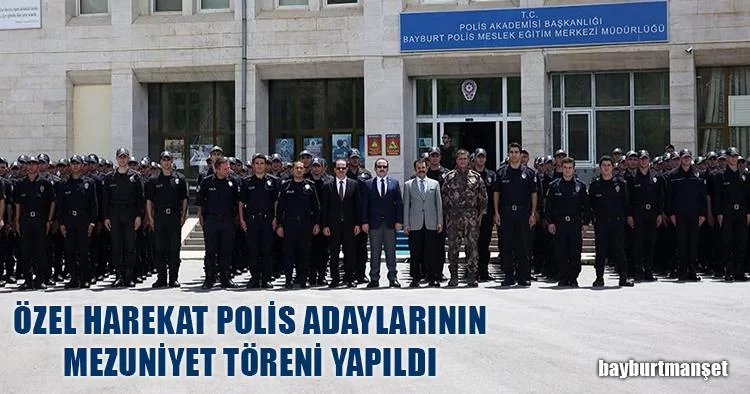 Özel Harekat Polis Adaylarının Mezuniyet Töreni Yapıldı