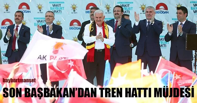 Son Başbakan’dan Tren Hattı Müjdesi