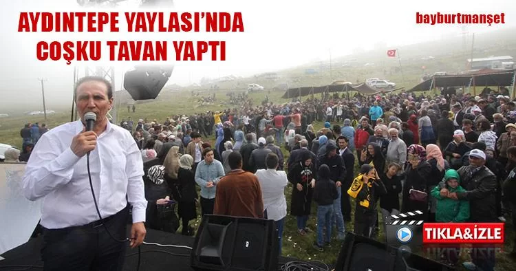 Aydıntepe Yaylası’nda Coşku Tavan Yaptı