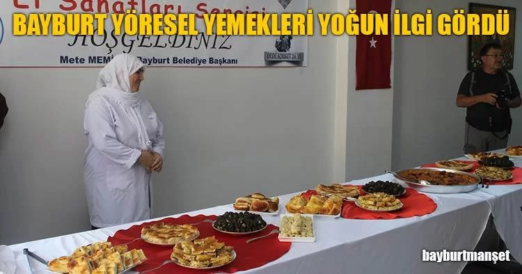 Bayburt Yöresel Yemekleri Yoğun İlgi Gördü