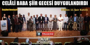 Celâli Baba Şiir Gecesi Duygulandırdı