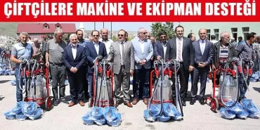 Çiftçilere Makine ve Ekipman Desteği