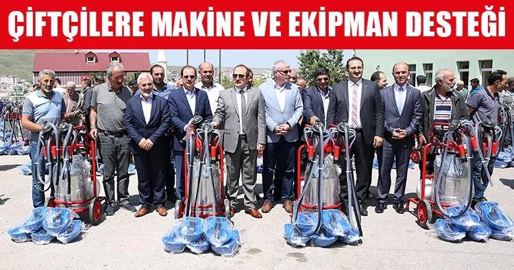 Çiftçilere Makine ve Ekipman Desteği