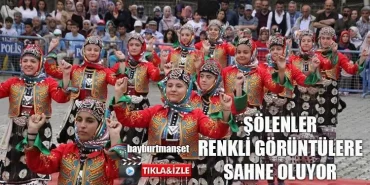 Şölenler Renkli Görüntülere Sahne Oluyor
