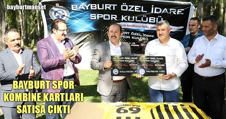 Bayburt Spor Kombine Kartları Satışa Çıktı