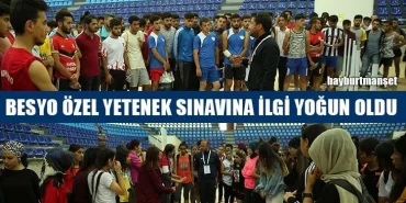 BESYO Özel Yetenek Sınavına İlgi Yoğun Oldu
