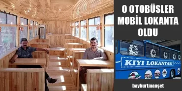 O Otobüsler Mobil Lokanta Oldu