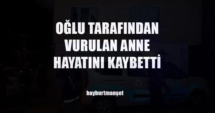 Oğlu Tarafından Vurulan Anne Hayatını Kaybetti