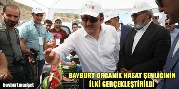 Bayburt Organik Hasat Şenliğinin İlki Gerçekleştirildi