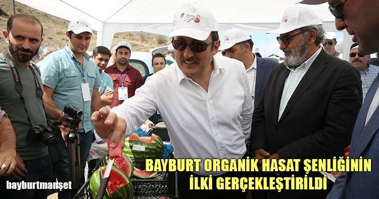 Bayburt Organik Hasat Şenliğinin İlki Gerçekleştirildi