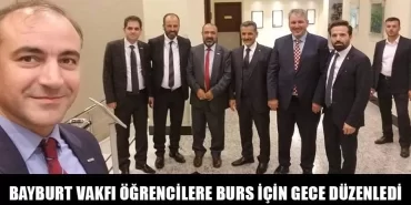 Bayburt Vakfı Öğrencilere Burs İçin Gece Düzenledi