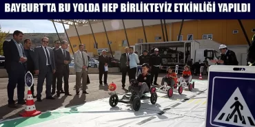 Bayburt’ta Bu Yolda Hep Birlikteyiz Etkinliği Yapıldı